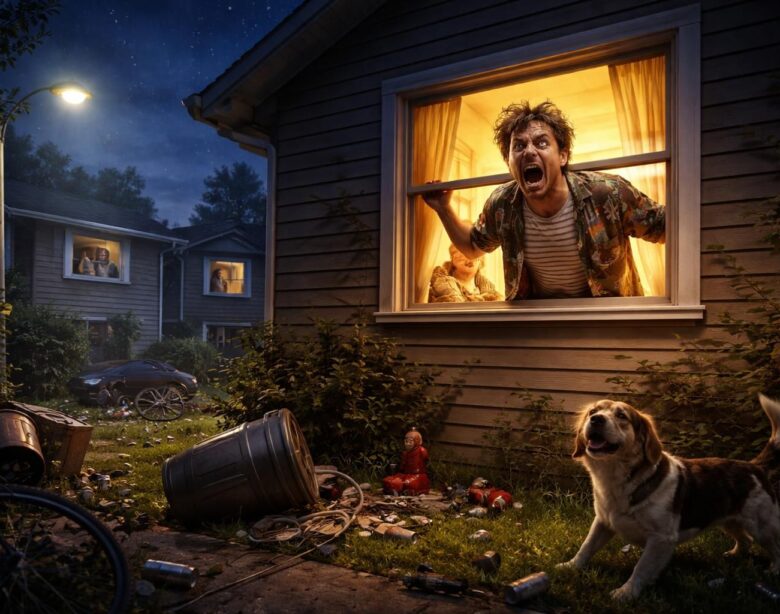 découvrez les histoires les plus drôles et surprenantes sur ce voisin fou qui hurle la nuit, et préparez-vous à rire aux éclats avec ses aventures nocturnes inédites.