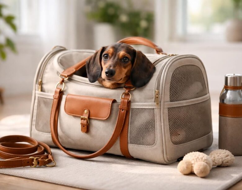 découvrez notre guide ultime pour choisir le meilleur sac de transport pour votre teckel, alliant confort, praticité et style pour vos déplacements.