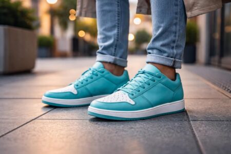découvrez comment intégrer des sneakers turquoise à votre tenue avec style grâce à nos conseils mode pour porter cette couleur vive sur vos baskets en toute confiance.