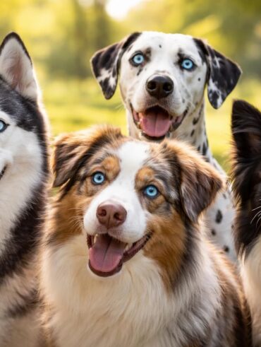 explorez notre guide des races de chiens aux yeux bleus, adorables et uniques, qui vous feront craquer dès le premier regard.