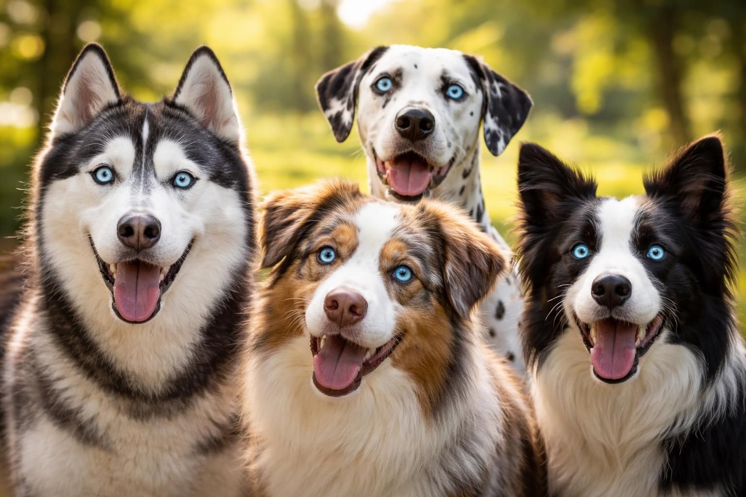 explorez notre guide des races de chiens aux yeux bleus, adorables et uniques, qui vous feront craquer dès le premier regard.