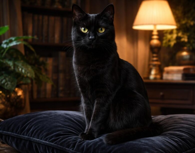 explorez les mystères de la robe noire du chat et apprenez comment elle incarne une élégance féline unique et fascinante.