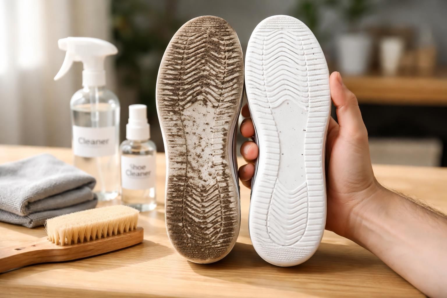 découvrez quel produit est le plus efficace pour nettoyer vos semelles blanches et leur redonner éclat et propreté en un rien de temps.