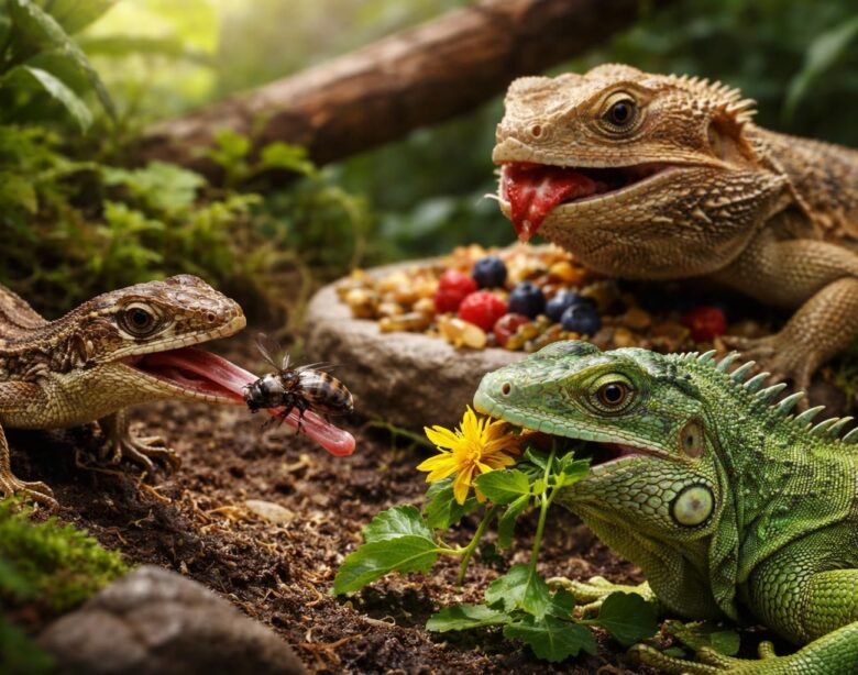 explorez les régimes alimentaires variés des lézards et découvrez ce que ces reptiles fascinants mangent pour survivre et s’épanouir dans leur habitat naturel.