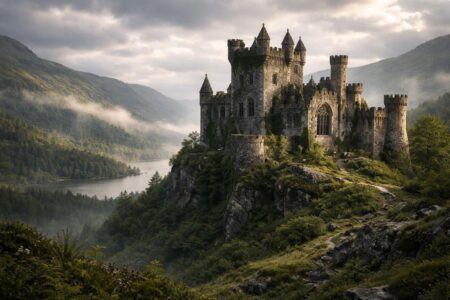 découvrez le château de buchanan, un trésor caché abandonné au cœur de l'écosse, riche en histoire et mystères à explorer.