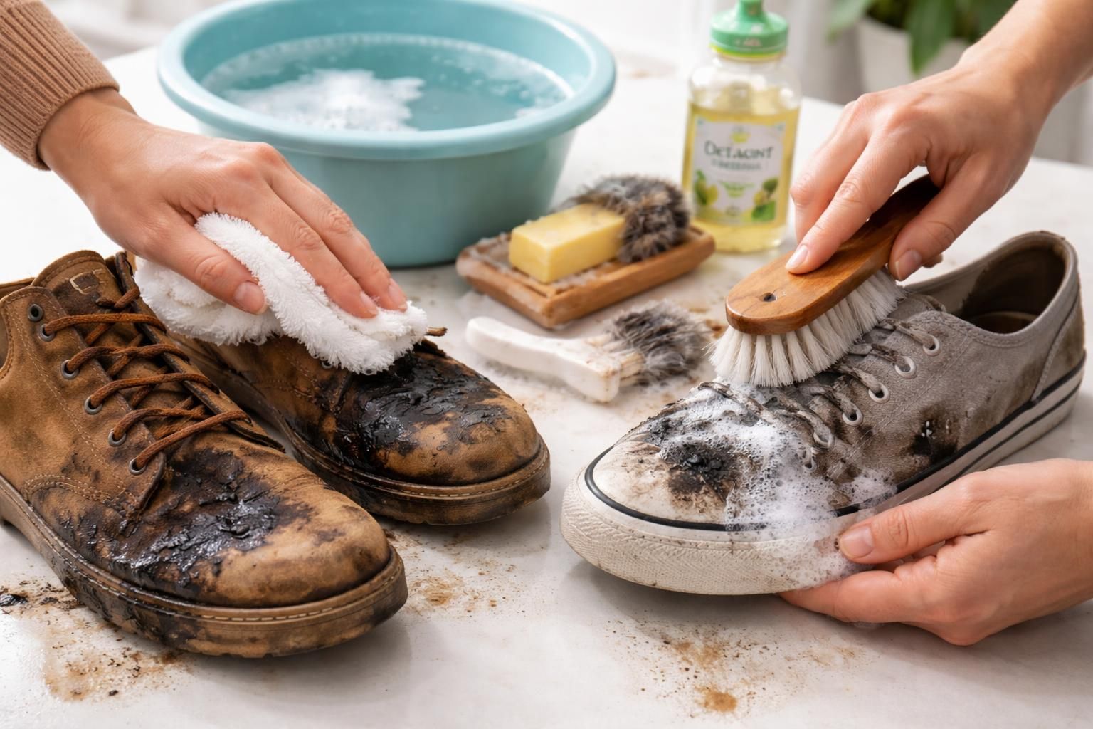 découvrez comment enlever efficacement le cambouis de vos chaussures grâce à nos astuces simples et efficaces pour leur redonner toute leur éclat.