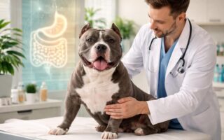 découvrez comment identifier et gérer les troubles digestifs chez l'american bully pour assurer une santé optimale à votre chien.