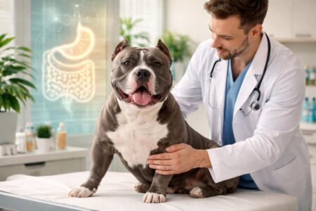 découvrez comment identifier et gérer les troubles digestifs chez l'american bully pour assurer une santé optimale à votre chien.
