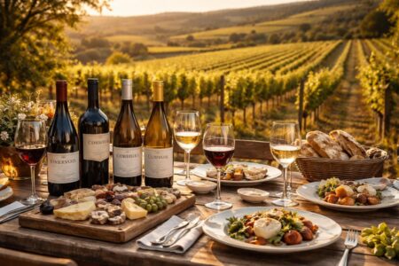 explorez une sélection exceptionnelle des meilleurs vins de l'aude pour sublimer vos dîners et ravir vos invités avec des saveurs authentiques.