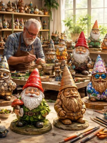 découvrez comment des artistes talentueux redonnent vie aux nains de jardin, ces figurines emblématiques, à travers des créations artistiques uniques et pleines de charme.