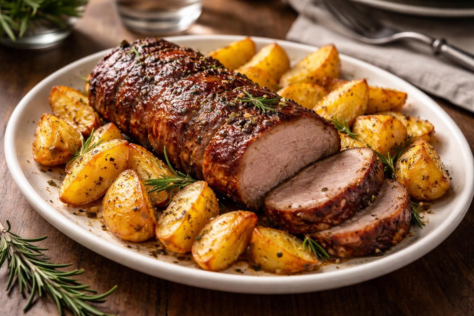 découvrez la recette facile et savoureuse du filet mignon au four accompagné de pommes de terre, idéale pour un dîner parfait en famille ou entre amis.