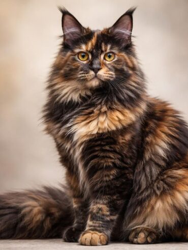 découvrez les caractéristiques fascinantes du maine coon écaille de tortue, une race de chat unique au pelage coloré et à la personnalité attachante.