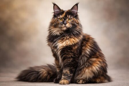 découvrez les caractéristiques fascinantes du maine coon écaille de tortue, une race de chat unique au pelage coloré et à la personnalité attachante.