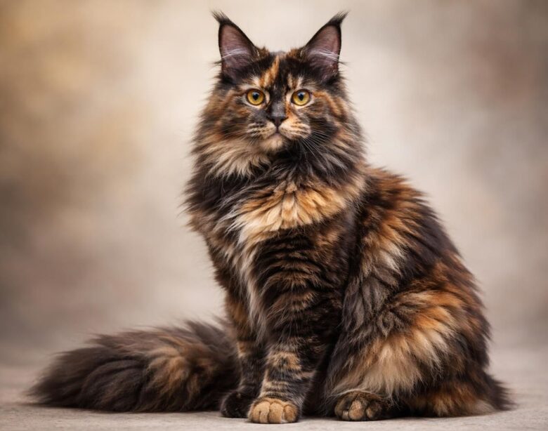 découvrez les caractéristiques fascinantes du maine coon écaille de tortue, une race de chat unique au pelage coloré et à la personnalité attachante.