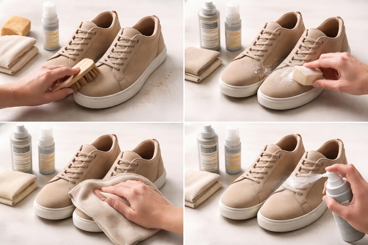 apprenez à nettoyer vos chaussures en nubuck sans les abîmer grâce à notre guide étape par étape, pour un entretien efficace et délicat.