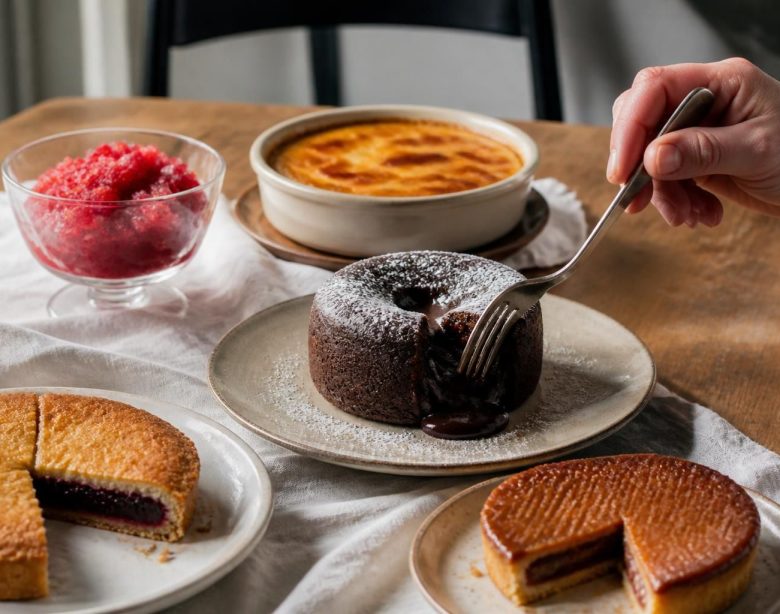 découvrez une sélection gourmande de desserts en g qui raviront vos papilles. savourez chaque bouchée de ces délicieuses douceurs, parfaites pour toutes les envies sucrées.