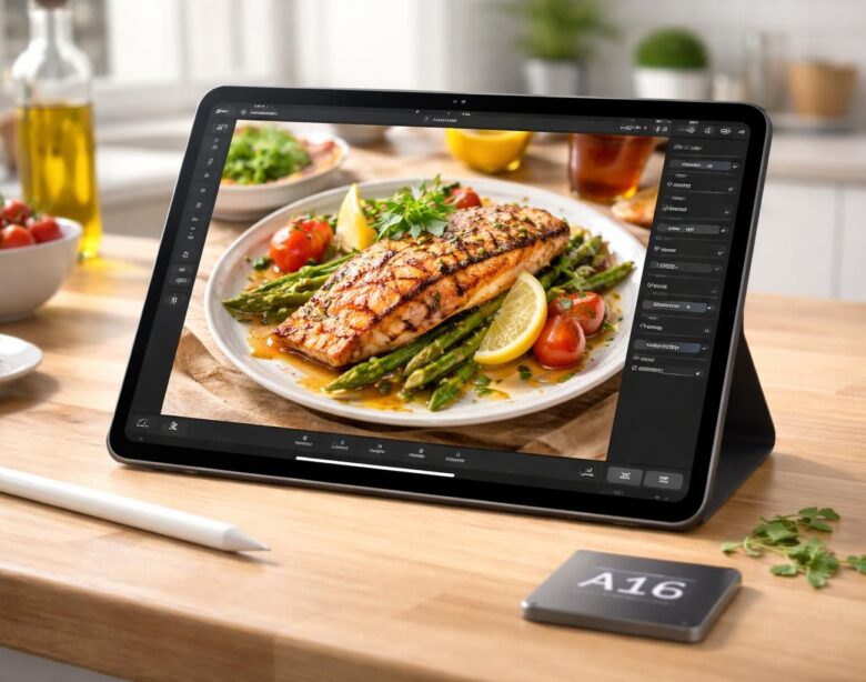 découvrez comment l'ipad a16 révolutionne la retouche photo de plats avec rapidité et naturel, pour des images gourmandes et authentiques.