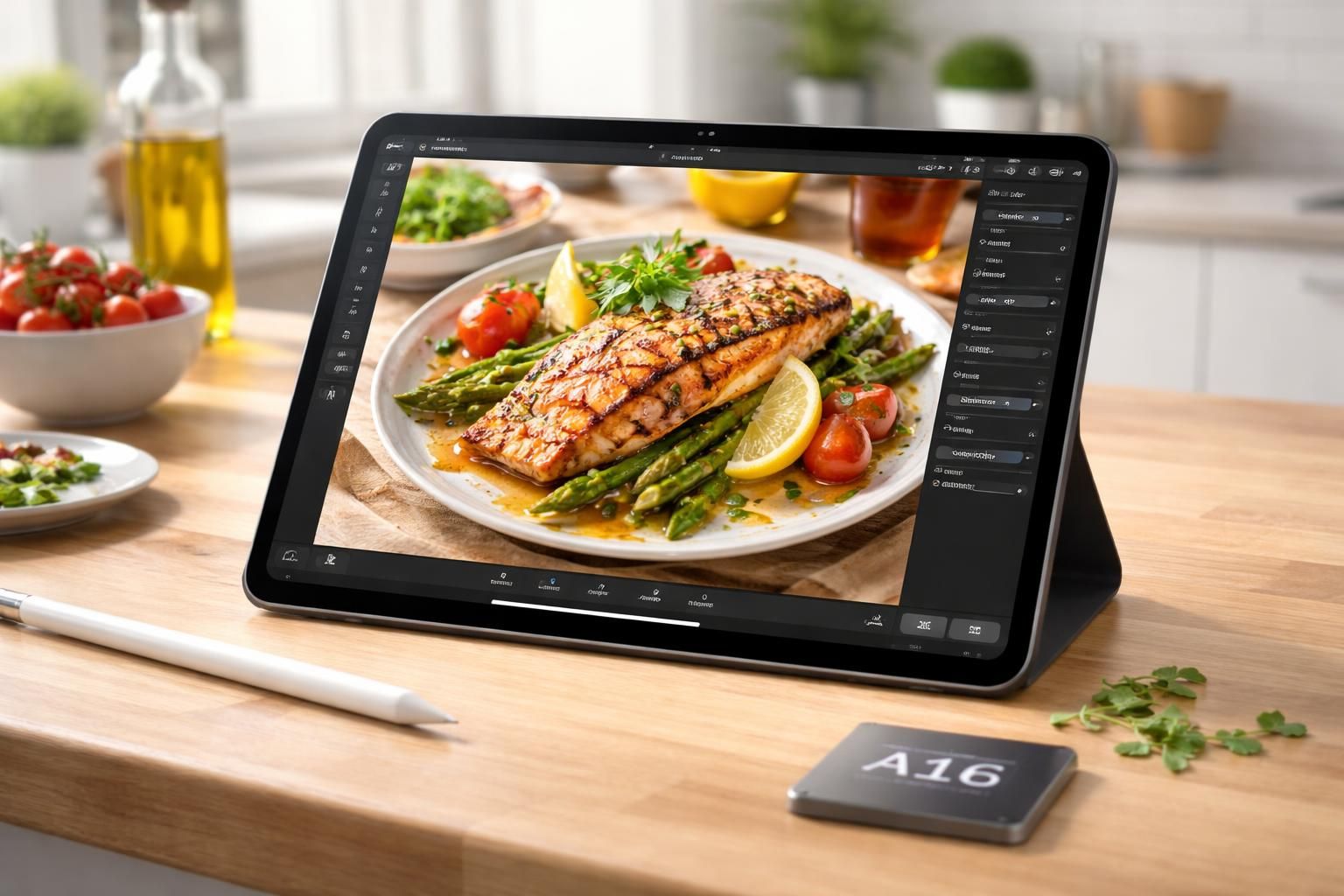 découvrez comment l'ipad a16 révolutionne la retouche photo de plats avec rapidité et naturel, pour des images gourmandes et authentiques.