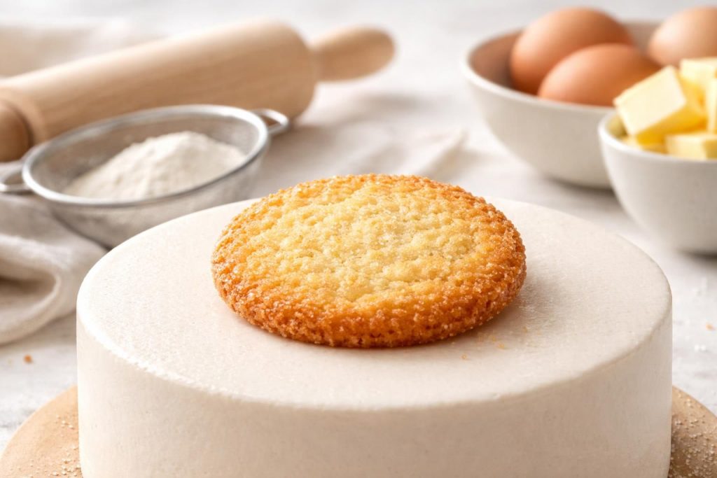 découvrez l'astuce des pâtissiers pour un fond de gâteau facile et croustillant avec notre recette de biscuit parfaite, simple à réaliser et délicieuse.