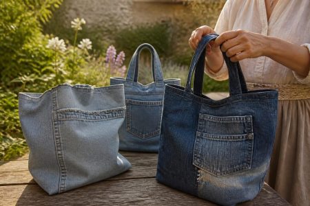 découvrez les cabas vintage en jean recyclé, alliant style chic et engagement durable. adoptez un accessoire de mode éco-responsable qui allie élégance et respect de l'environnement.