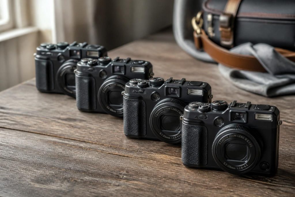 découvrez l'évolution du canon powershot g12, le compact expert emblématique, et son parcours à travers les années avec ses innovations et performances.