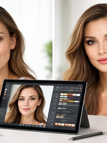 découvrez comment retoucher un maquillage avant/après en seulement 5 minutes grâce à une tablette windows, pour un résultat rapide et professionnel.