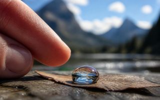 découvrez des techniques avancées pour capturer avec succès les reflets fascinants dans une goutte d'eau, et sublimer vos photos avec créativité et précision.