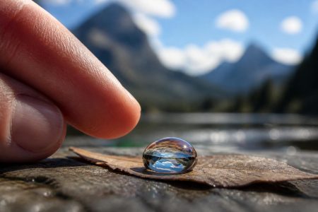 découvrez des techniques avancées pour capturer avec succès les reflets fascinants dans une goutte d'eau, et sublimer vos photos avec créativité et précision.