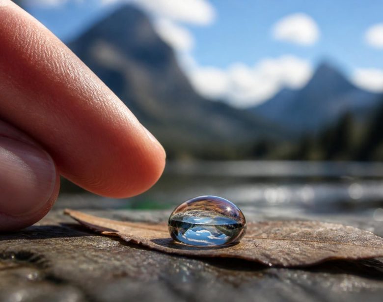 découvrez des techniques avancées pour capturer avec succès les reflets fascinants dans une goutte d'eau, et sublimer vos photos avec créativité et précision.